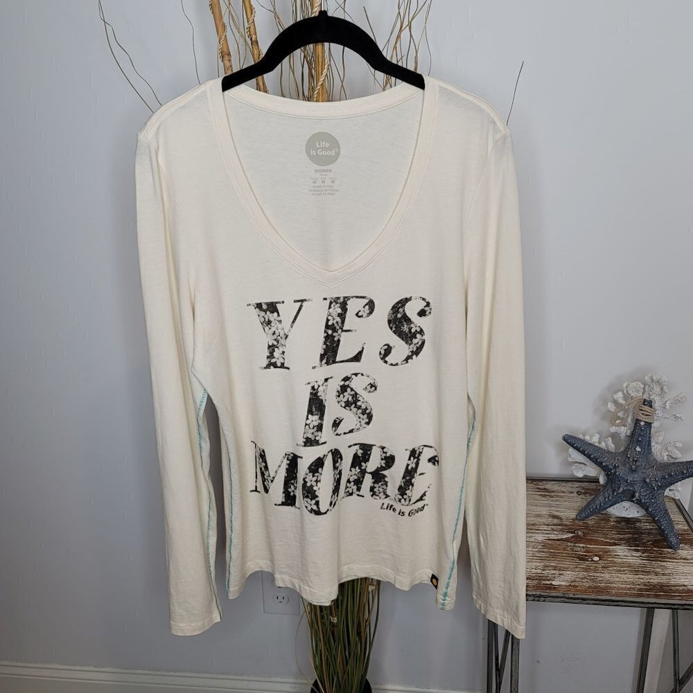 Life Is Good‎ Graphic Tee Womens Medium